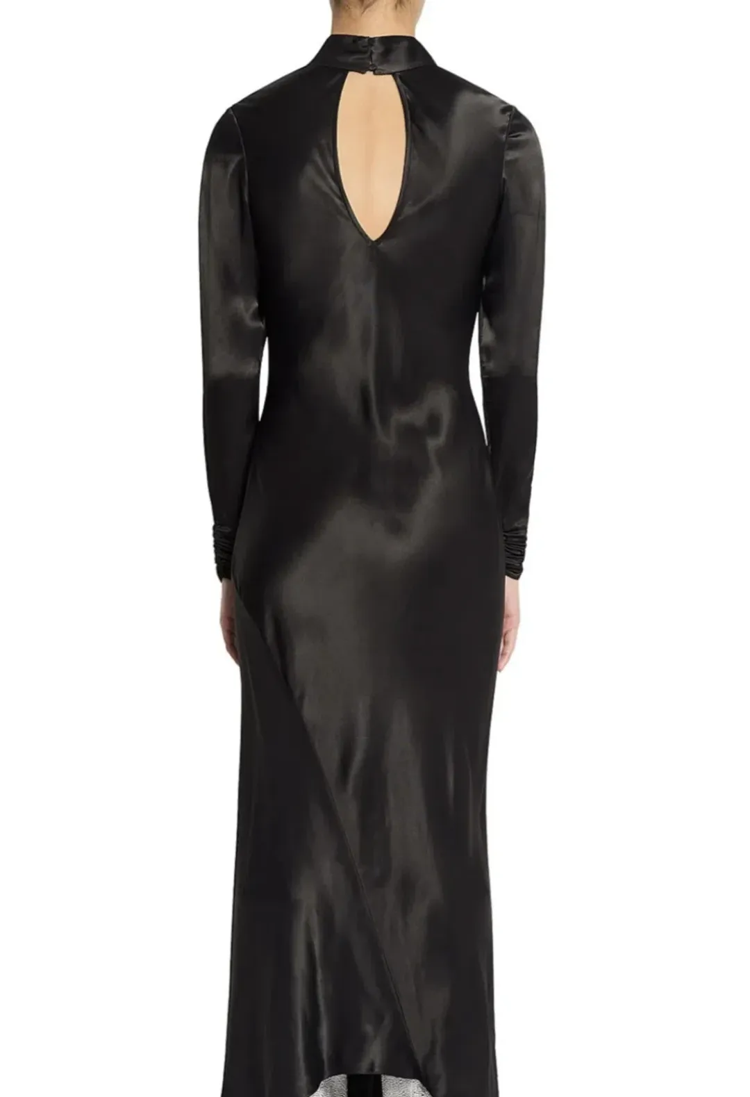 Sass & Bide Heart of the Ocean Maxi Dress Black Size AU 6 for rent on The Volte - main image