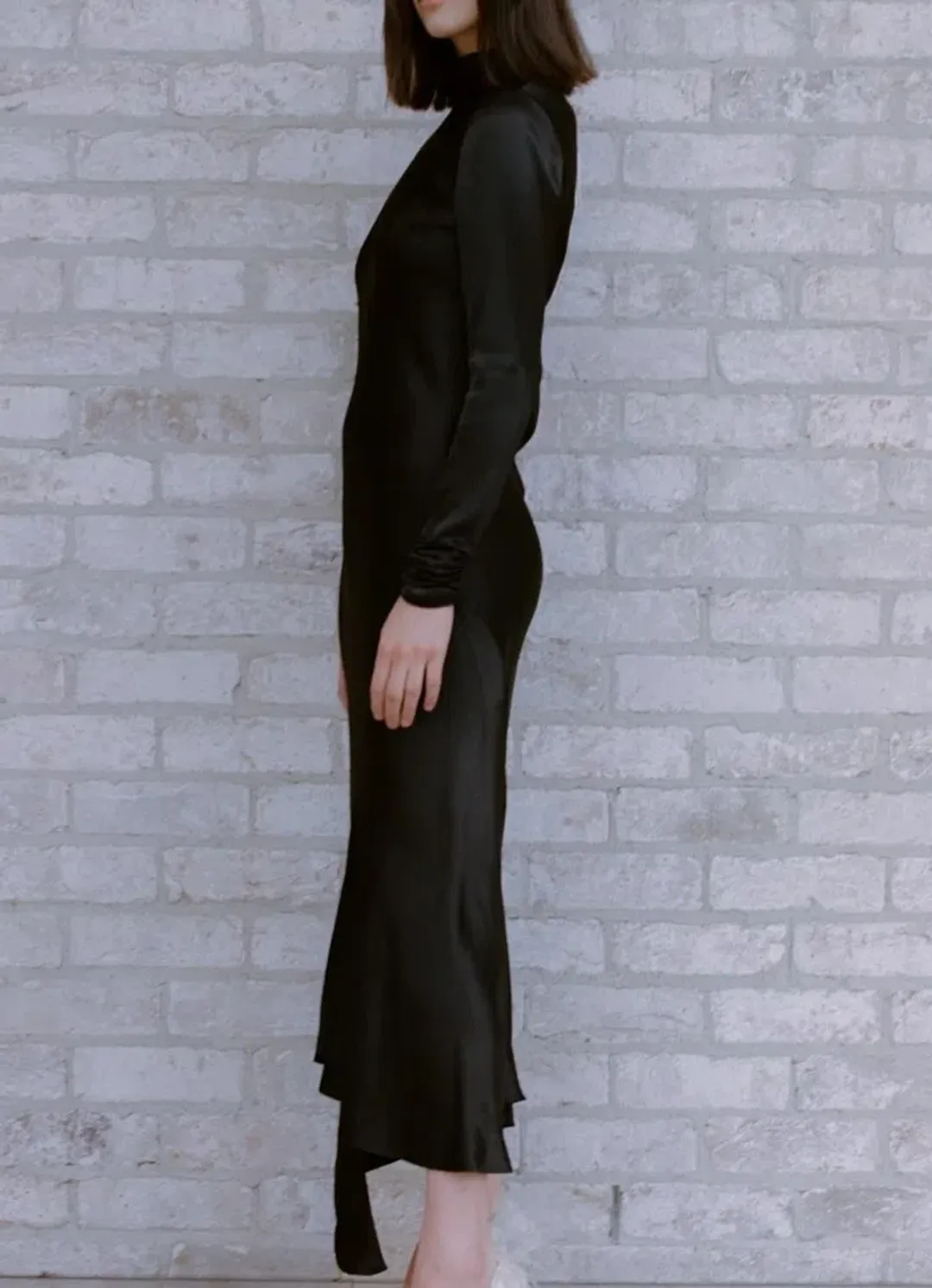 Sass & Bide Heart of the Ocean Maxi Dress Black Size AU 6 for rent on The Volte - main image