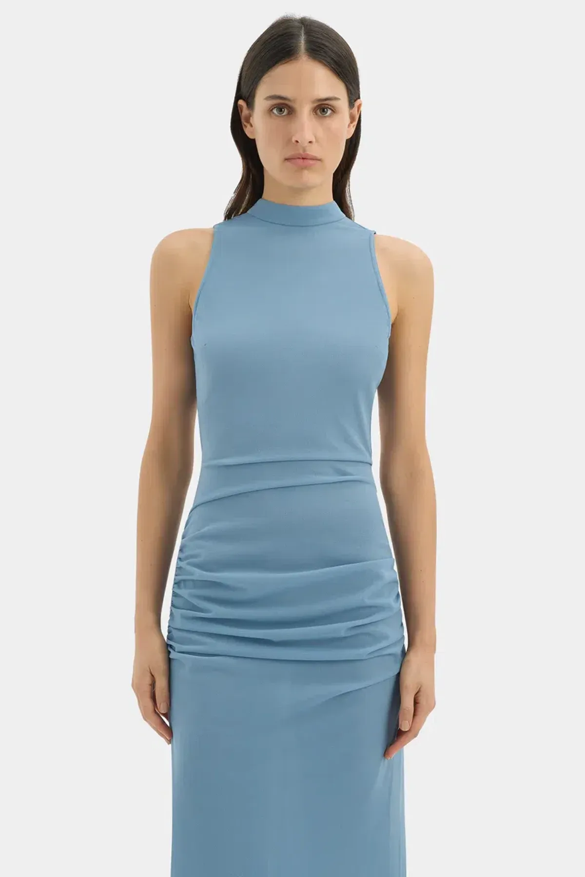 Sir the Label Ruby Open Back Gown Blue Size 1 / AU 8 - Image 3