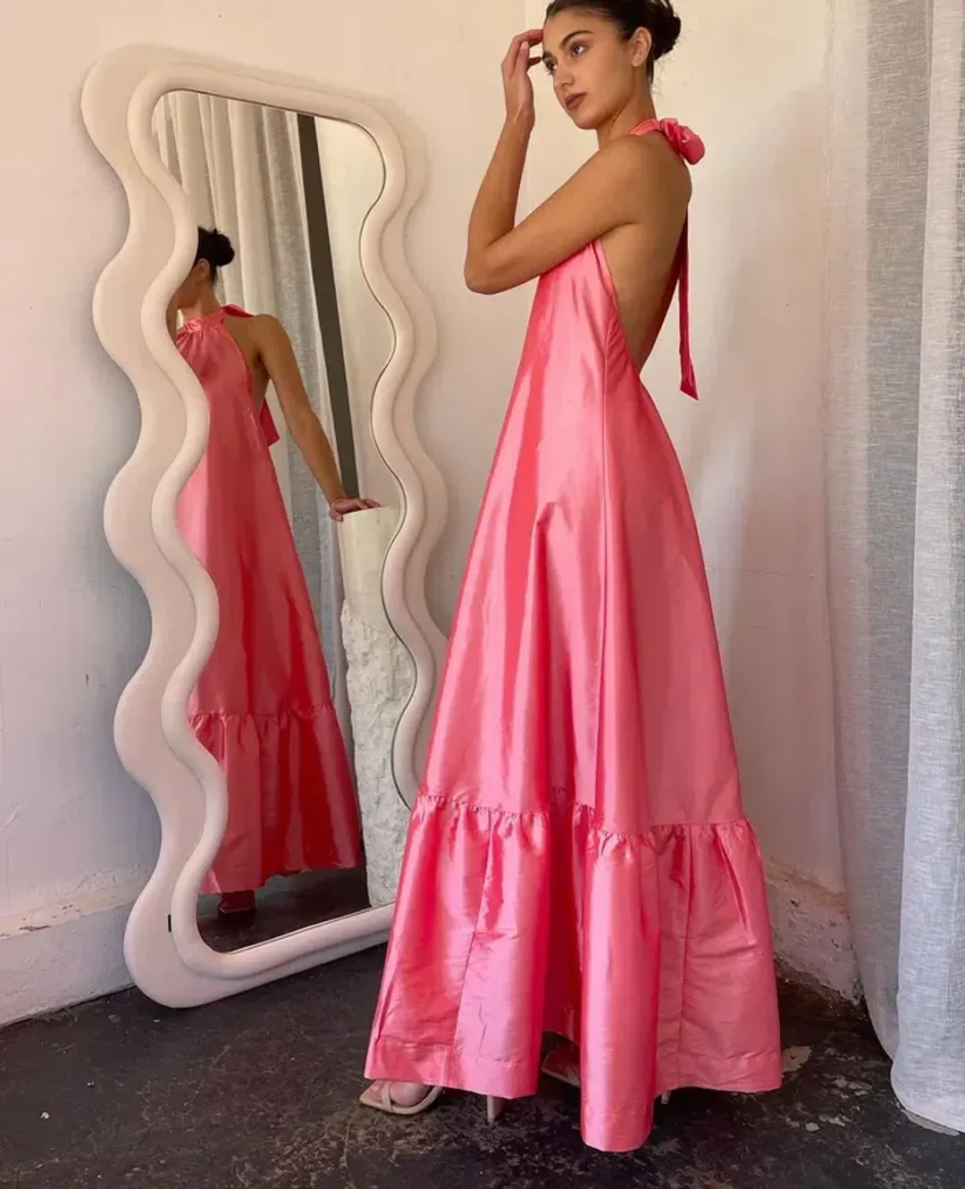 Hansen and Gretal Gateau Gown Pink Size AU 8 for rent on The Volte - main image