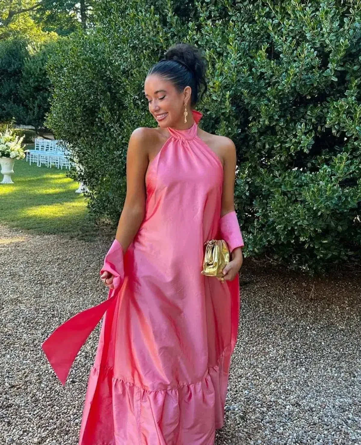 Hansen and Gretal Gateau Gown Pink Size AU 8 - Image 5