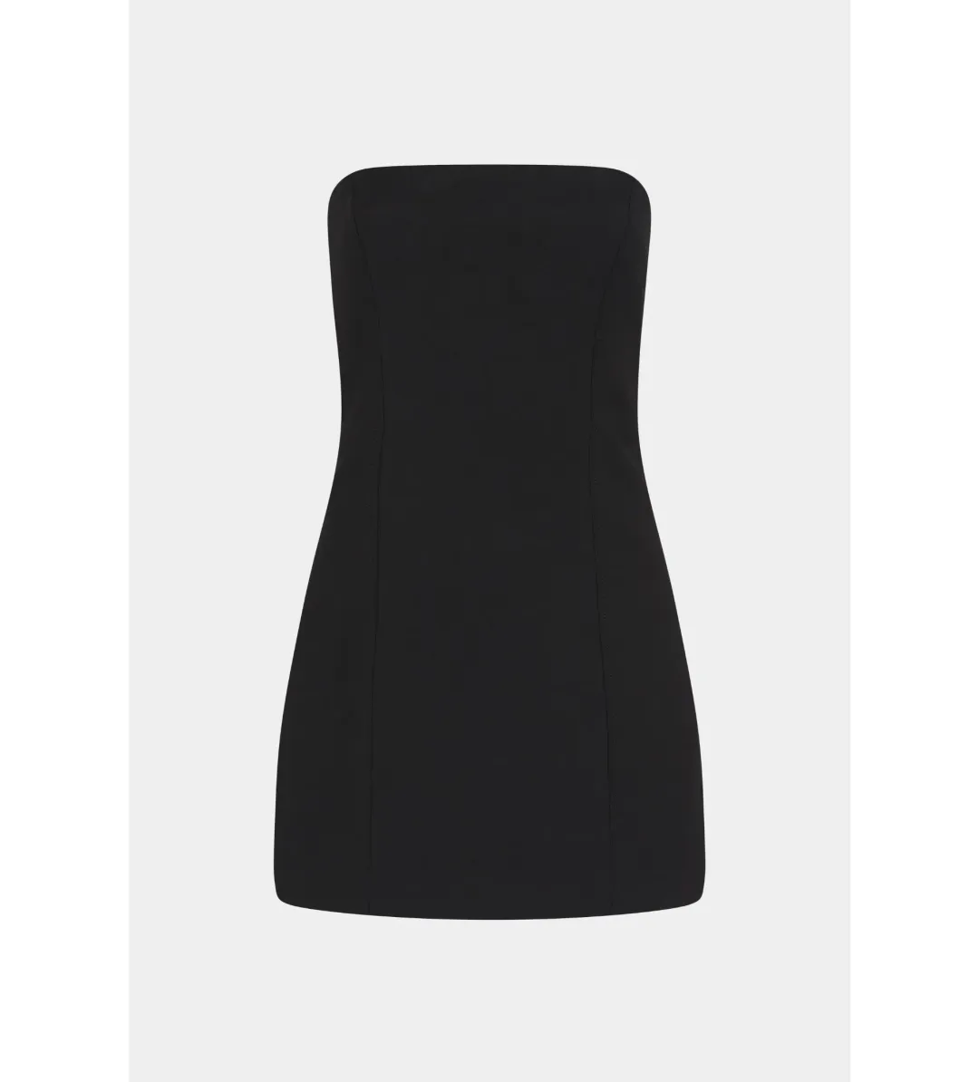 Sir the Label Sandrine Strapless Mini Dress Black Size 1 AU 8 for rent on The Volte - main image