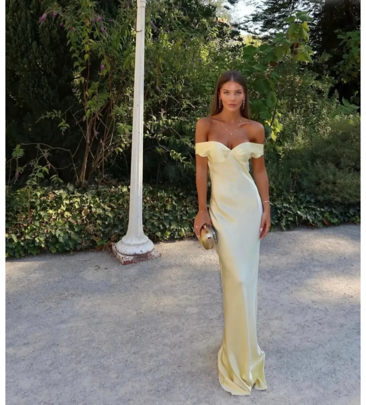 Natalie Rolt Bridget Maxi Dress in Lemon Size AU 6 - Image 3