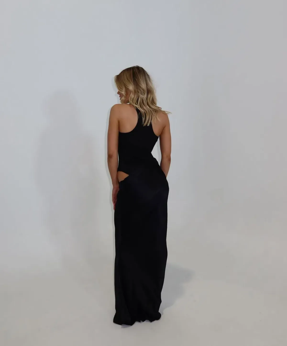 Camila Coelho Estella Maxi Dress Black Size 6 - Image 2