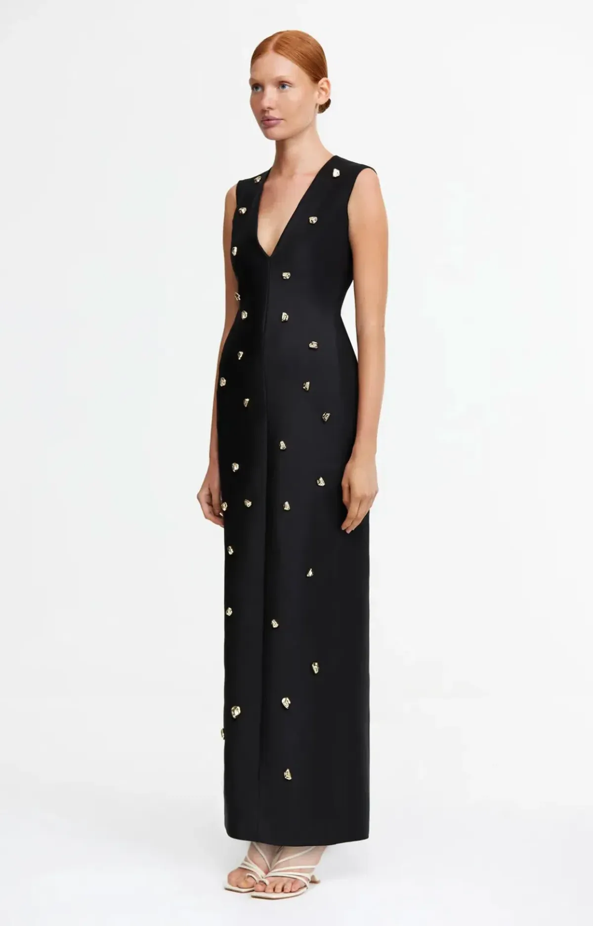 Acler Pattison Maxi Dress Black Size 10 - Image 2