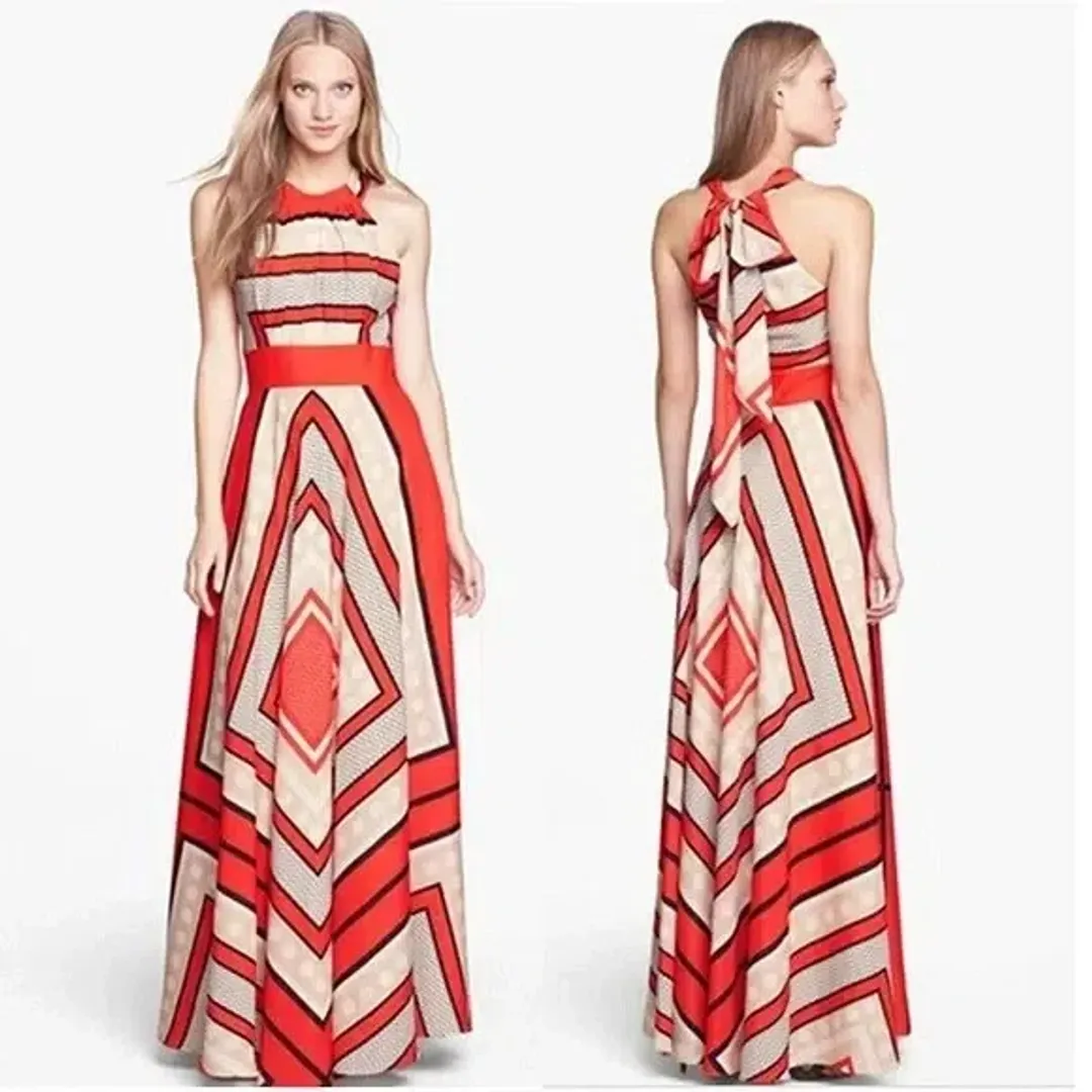 Eliza J  Fit & Flare Maxi Dress  for rent on The Volte - main image