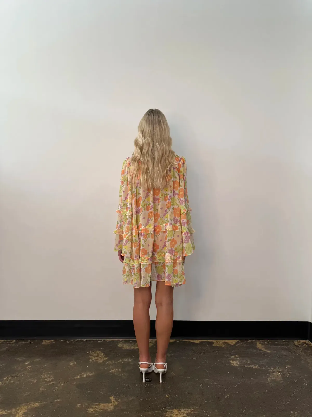 Bohemian Traders Sundance Flare Sleeve Mini in Multi Floral Size 10 - Image 2