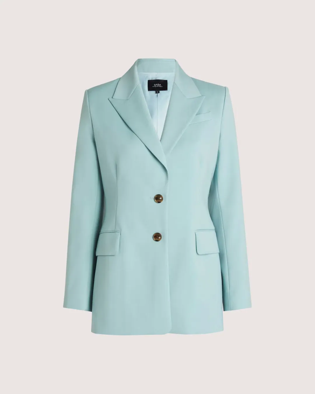 Saba Suki Classic Blazer Seafoam 12 for rent on The Volte - main image