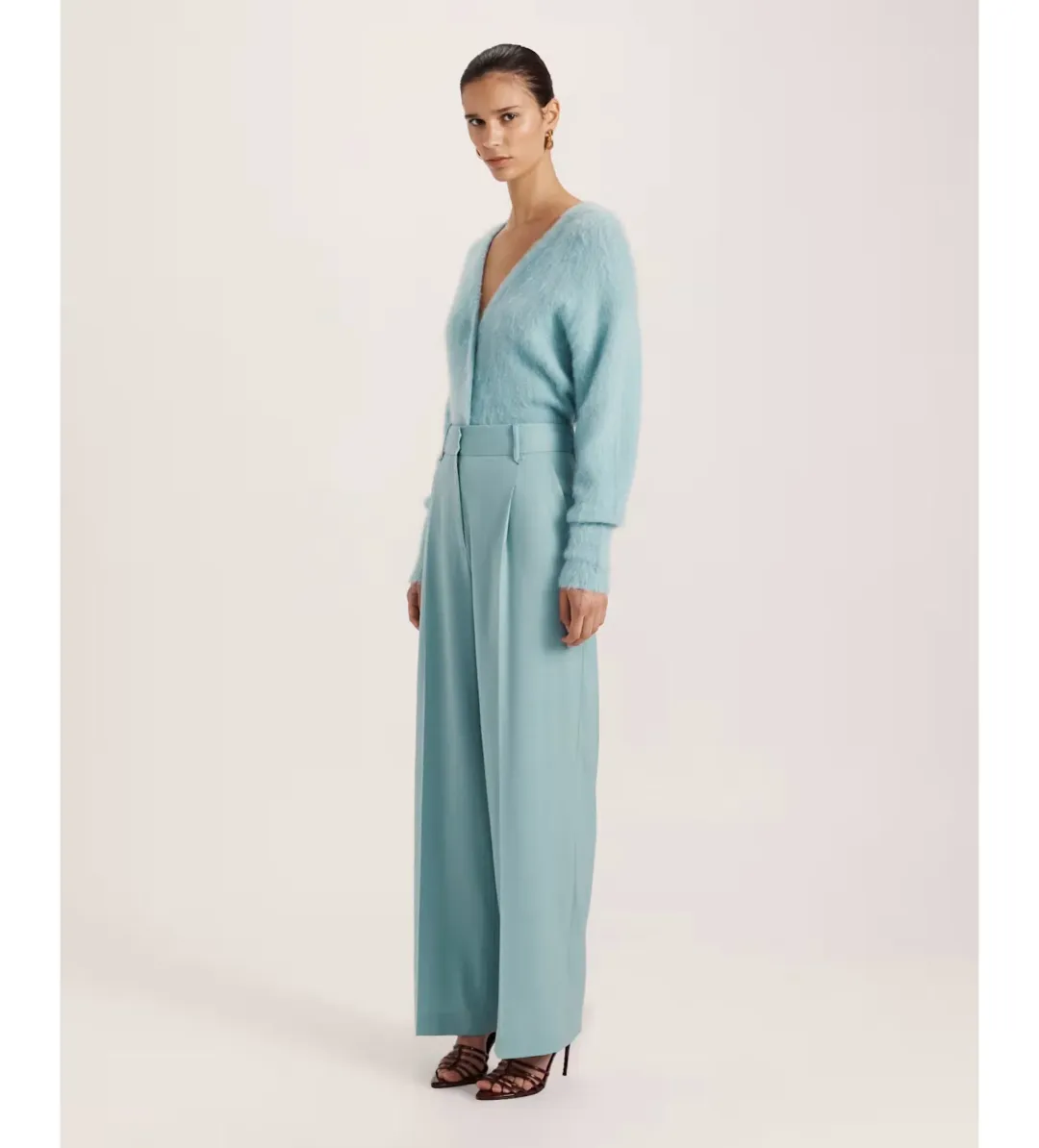 Saba Suki Wide Leg Pant Seafoam Size 12 for rent on The Volte - main image