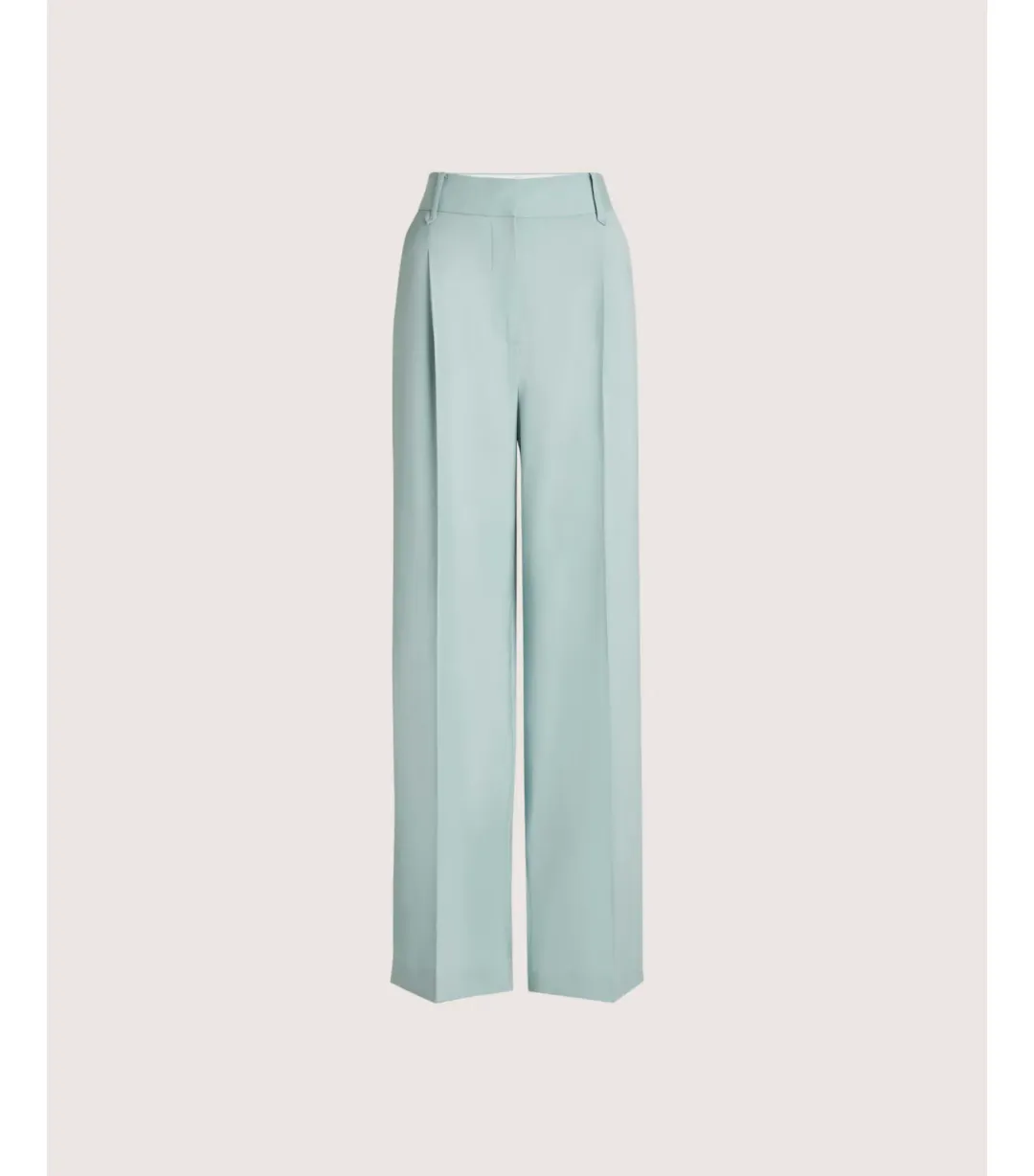 Saba Suki Wide Leg Wool Pant in Seafoam Size AU 12  for rent on The Volte - main image