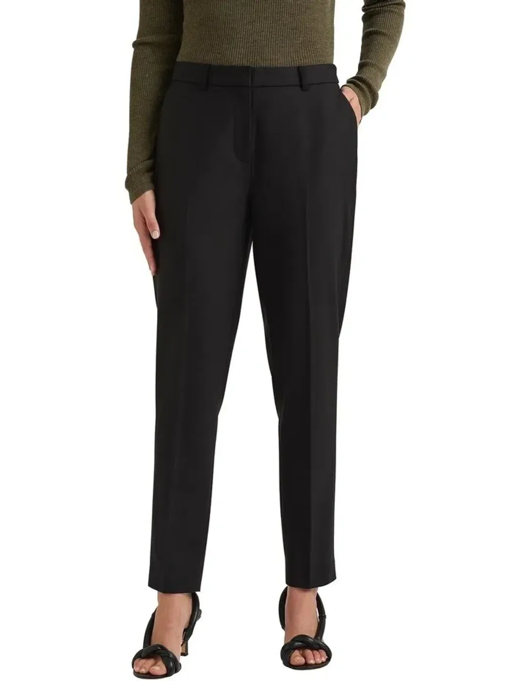David Lawrence Celeste Tapred Pant Black Size 12 for rent on The Volte - main image