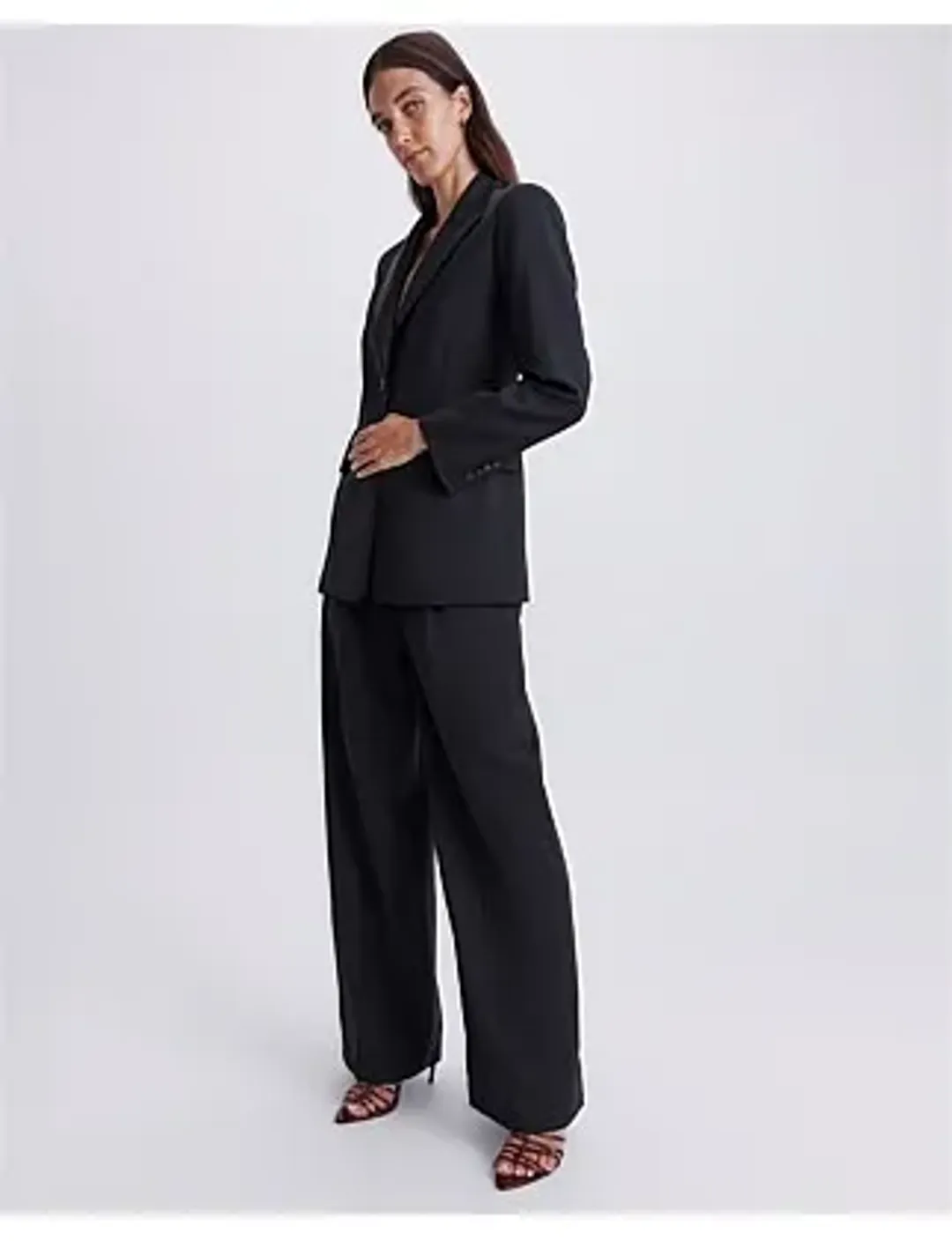 Saba Suki Classic Blazer Black Size 12 for rent on The Volte - main image