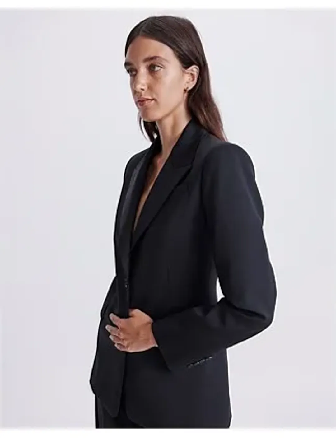 Saba Suki Classic Blazer Black Size 12 for rent on The Volte - main image
