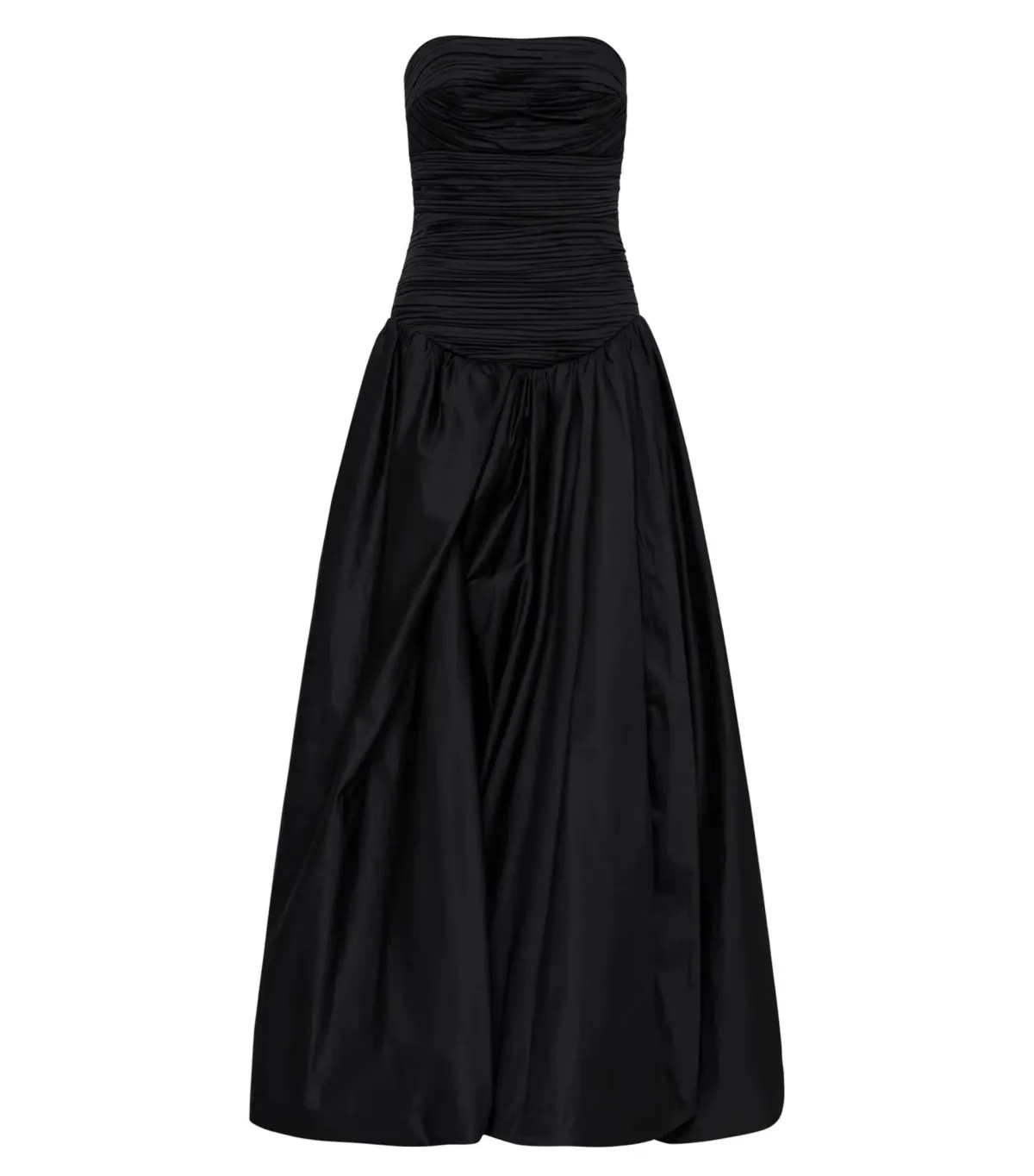 Aje Violette Bubble Hem Maxi Dress Black Size AU 6 - Image 4