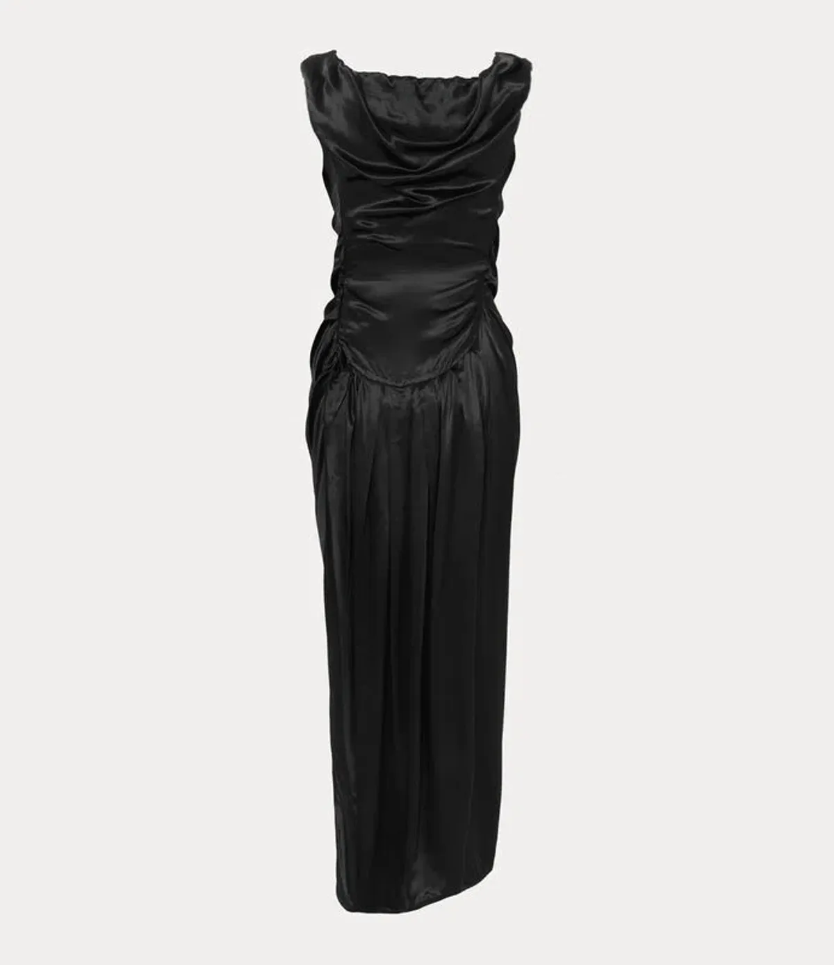 Vivienne Westwood Long Ginnie Pencil Maxi Dress Black Size AU 10 - Image 5