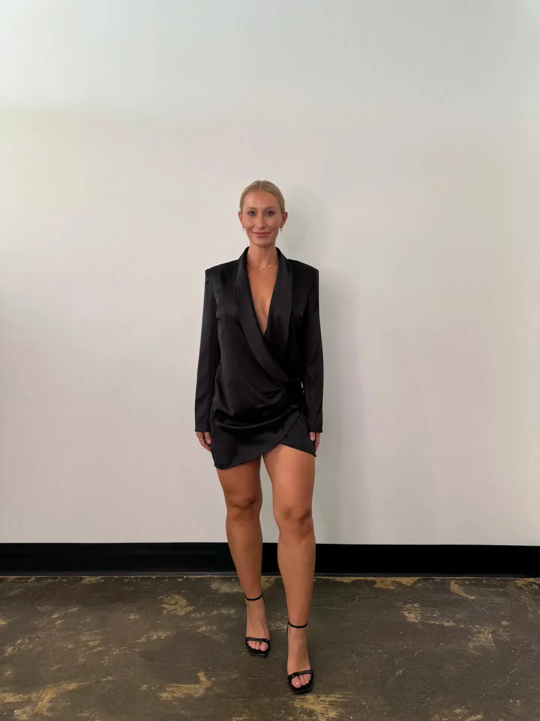 Love Nookie Penelope Blazer Dress  Black Size 10 for rent on The Volte - main image