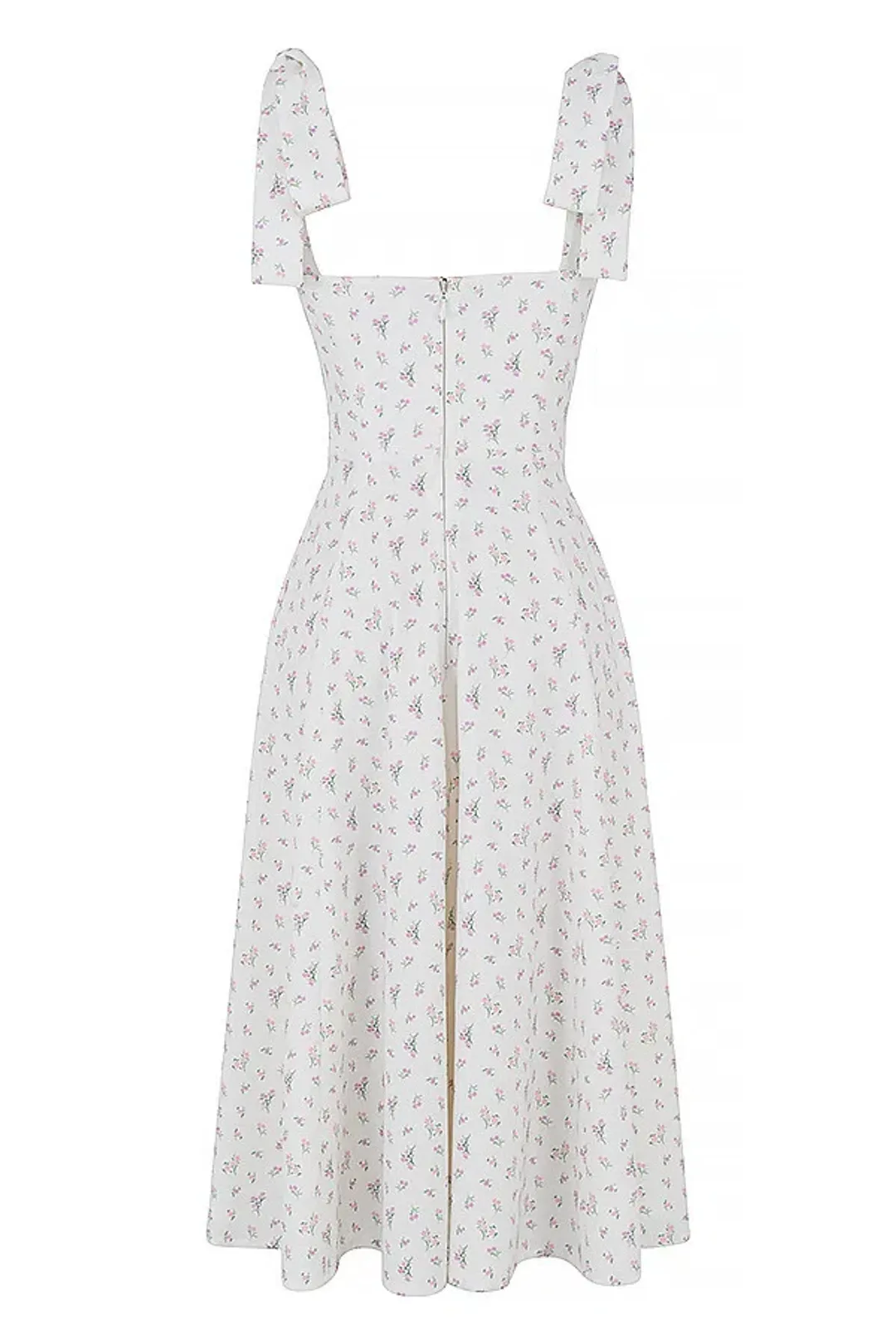House of CB Alicia Midi Dress in White Size AU 14 for rent on The Volte - main image
