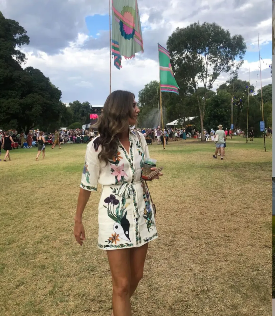 Alemais Meagan Mini Dress in White Size AU 10 for rent on The Volte - main image