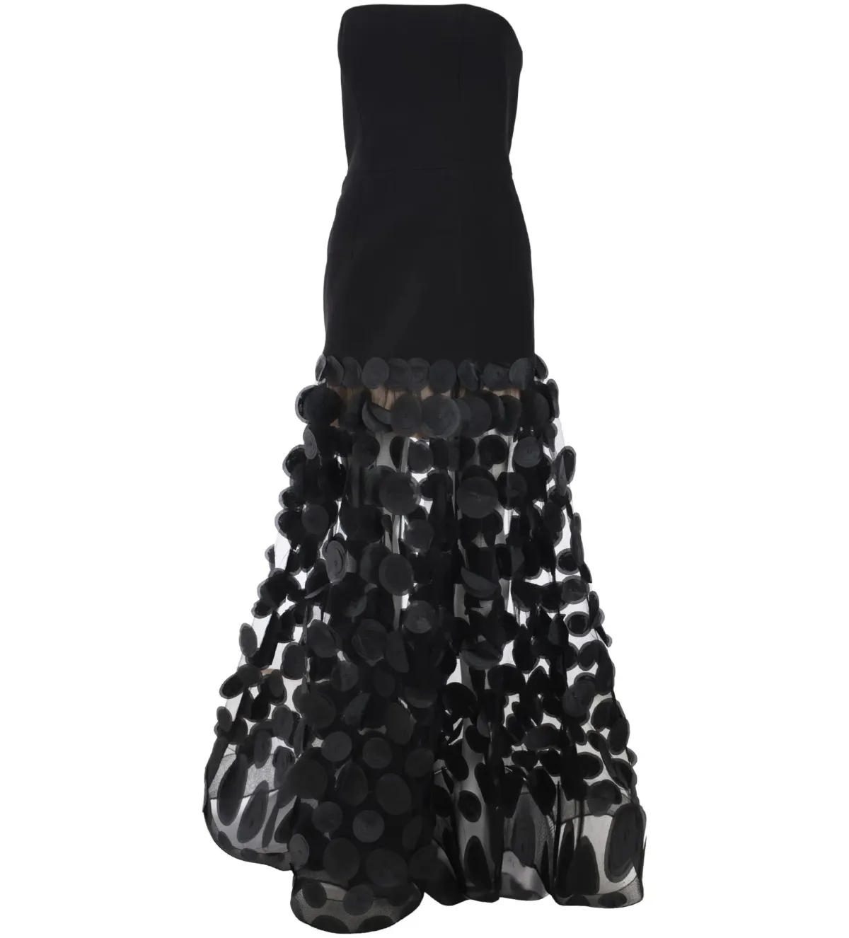 Bronx and Banco Harper Strapless Gown Black Size S AU 8 - Image 7