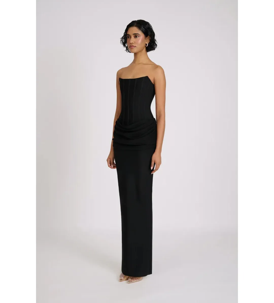 Eliya The Label Hilda Gown Black Size AU 8 for rent on The Volte - main image