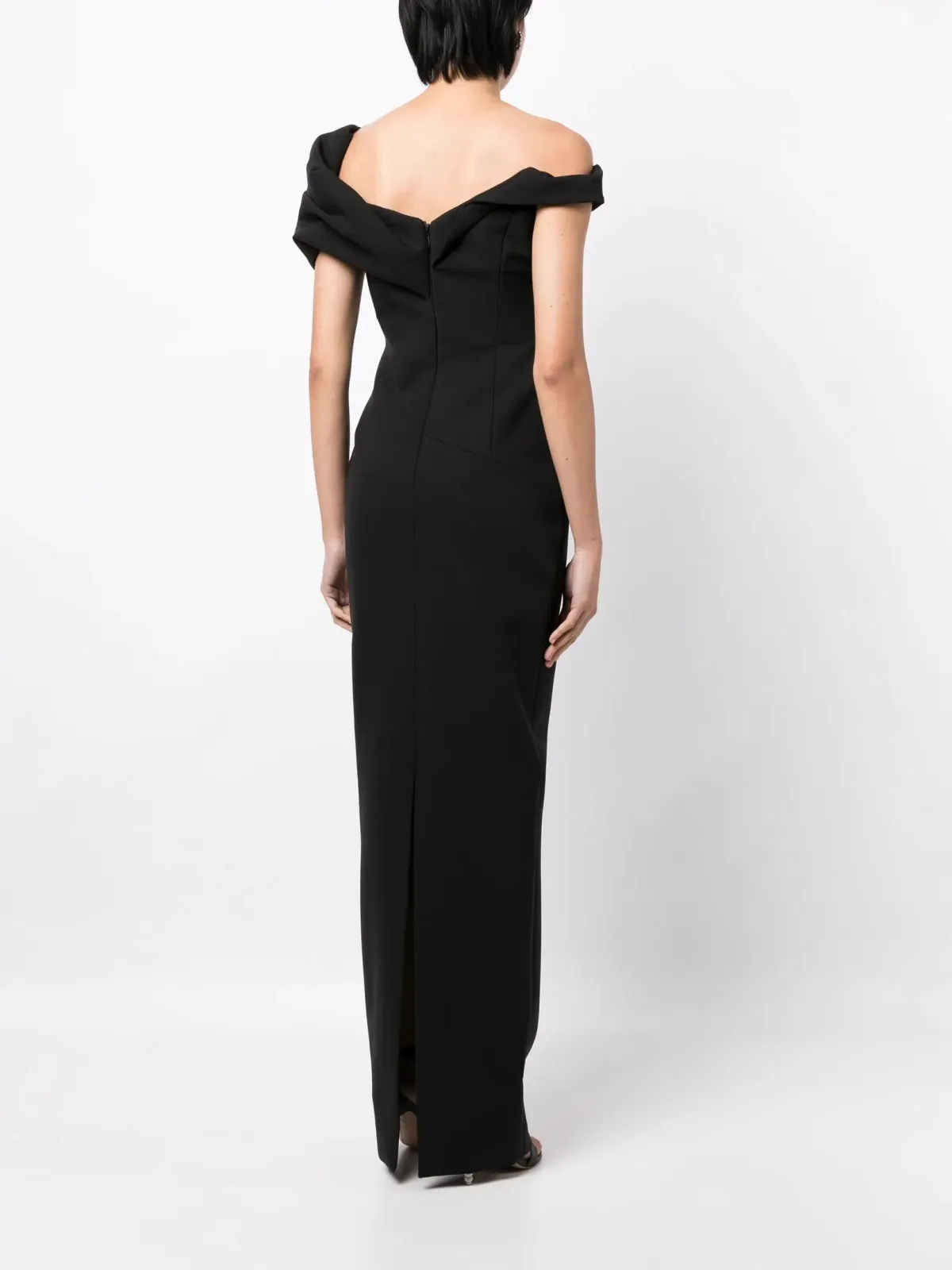 Rachel Gilbert Matteo Maxi Gown Black Size 0 / AU 6 - Image 3
