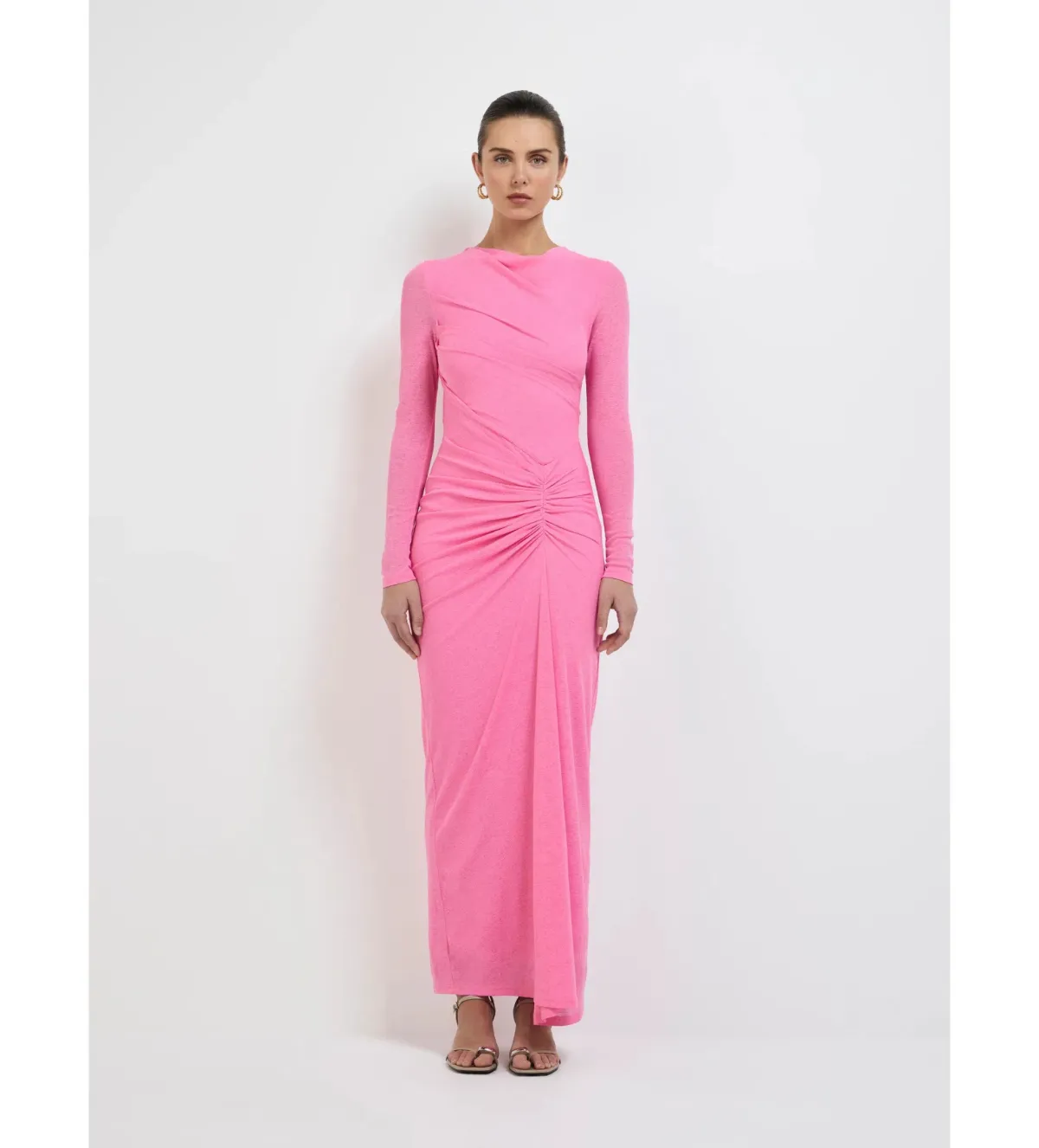 Sheike Sophia Maxi Dress Pink Size AU 10 - Image 1