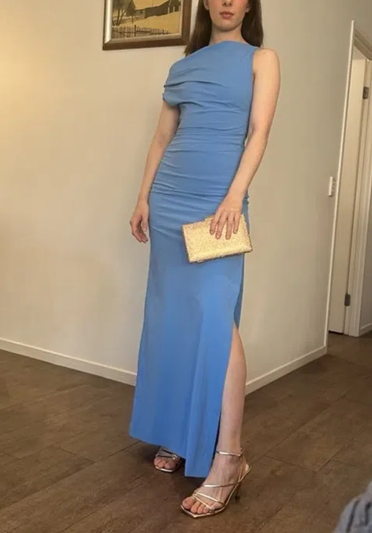 Bec & Bridge Angelina Asym Maxi Dress Size AU 6 - Image 5