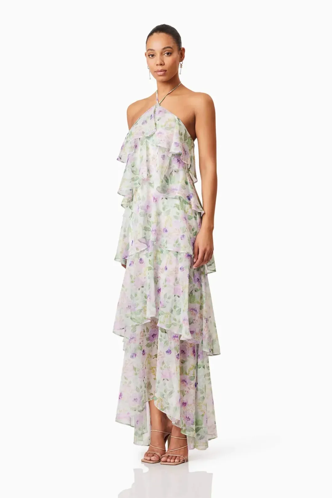 Elliatt Mirabelle Cocktail Maxi Dress Floral Size AU 12 for rent on The Volte - main image