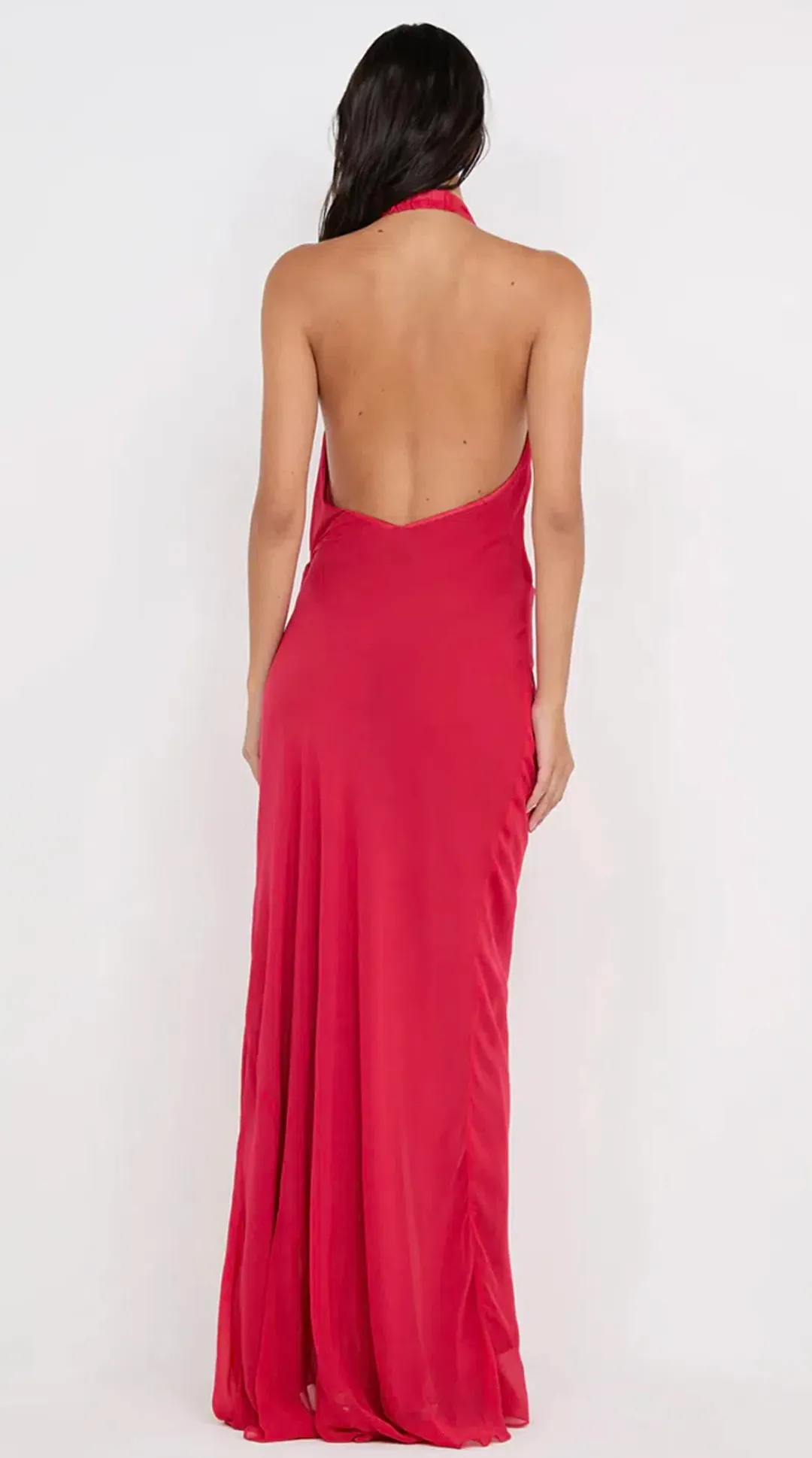 Bec And Bridge Soneva Dress Strawberry Size 10  for rent on The Volte - main image