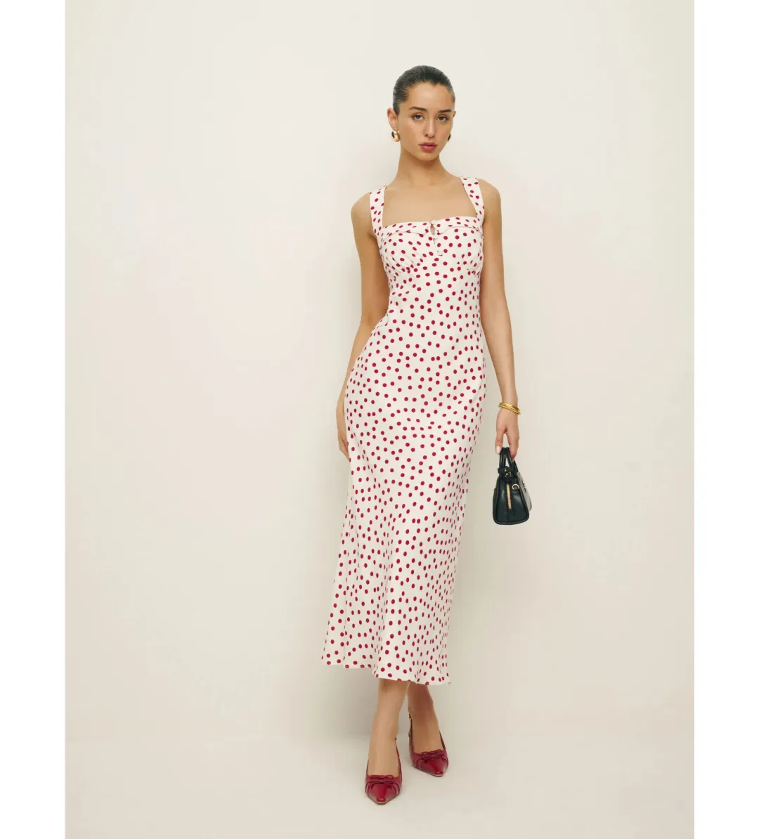 Reformation Tancy Dress in Bingo Print Size 2 / AU 6 for rent on The Volte - main image