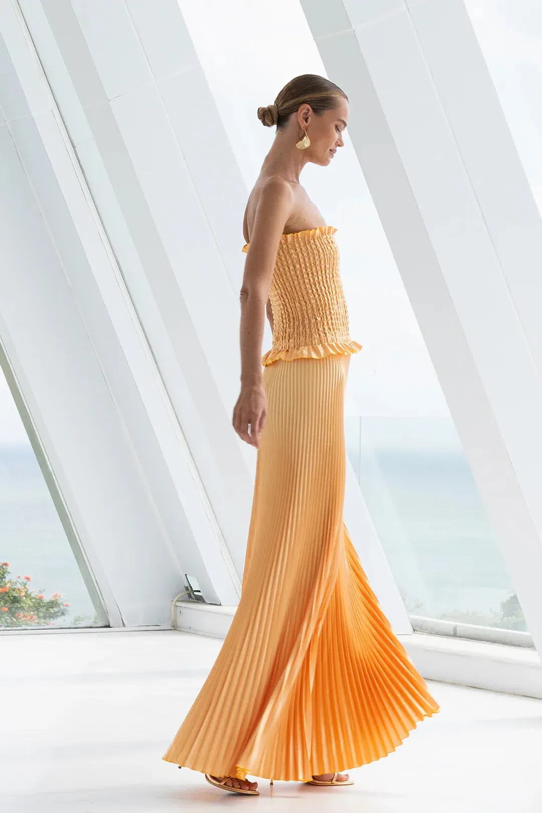 L'ldee Maya Gown in Sorbet Size AU6 for rent on The Volte - main image