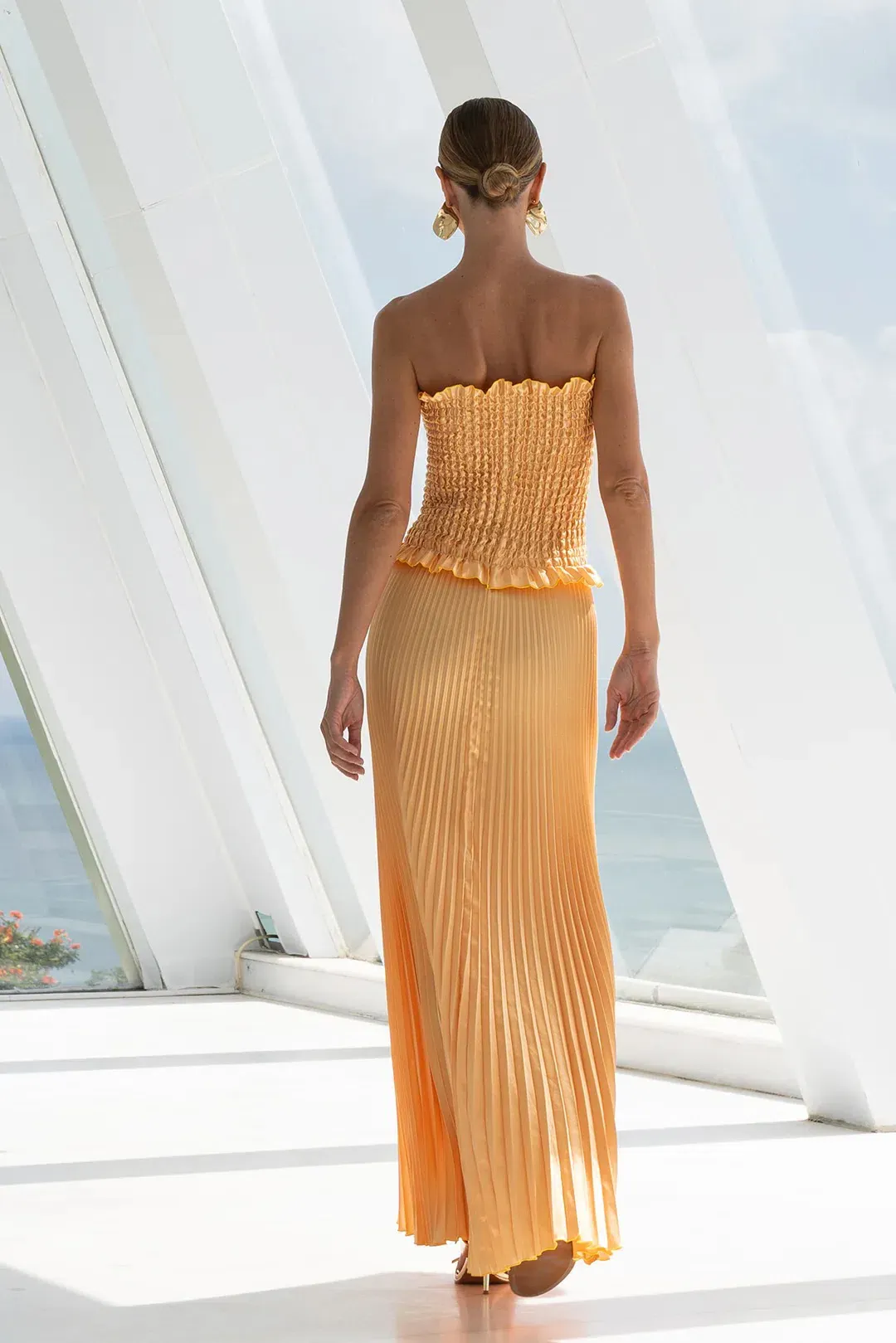 L'ldee Maya Gown in Sorbet Size AU6 for rent on The Volte - main image