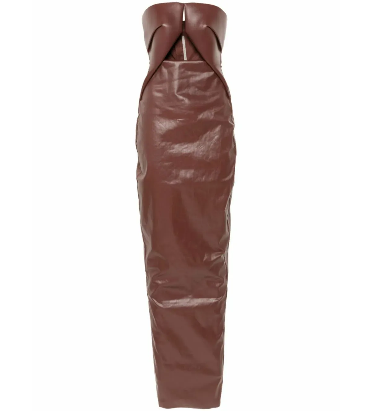 Rick Owens Prong Gown Brown Size AU 6 - Image 8