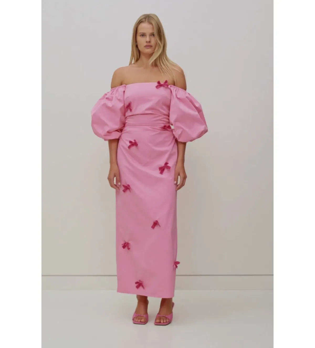 The Wolf Gang Amar Midi Dress in Candy Size M / AU 10 - Image 1