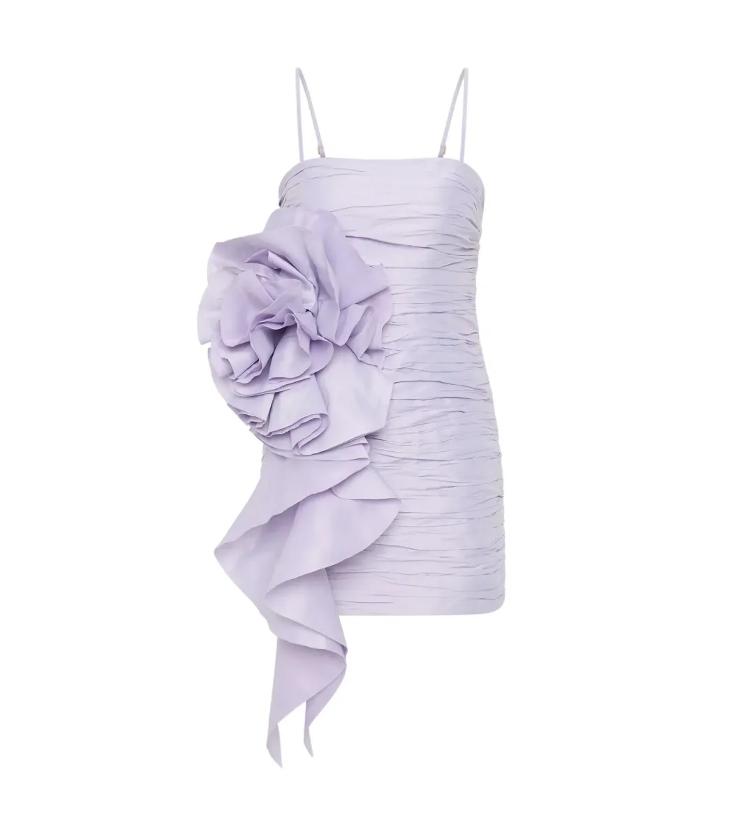 Aje Potion Spiral Mini Dress in Lilac Size 12/L for rent on The Volte - main image
