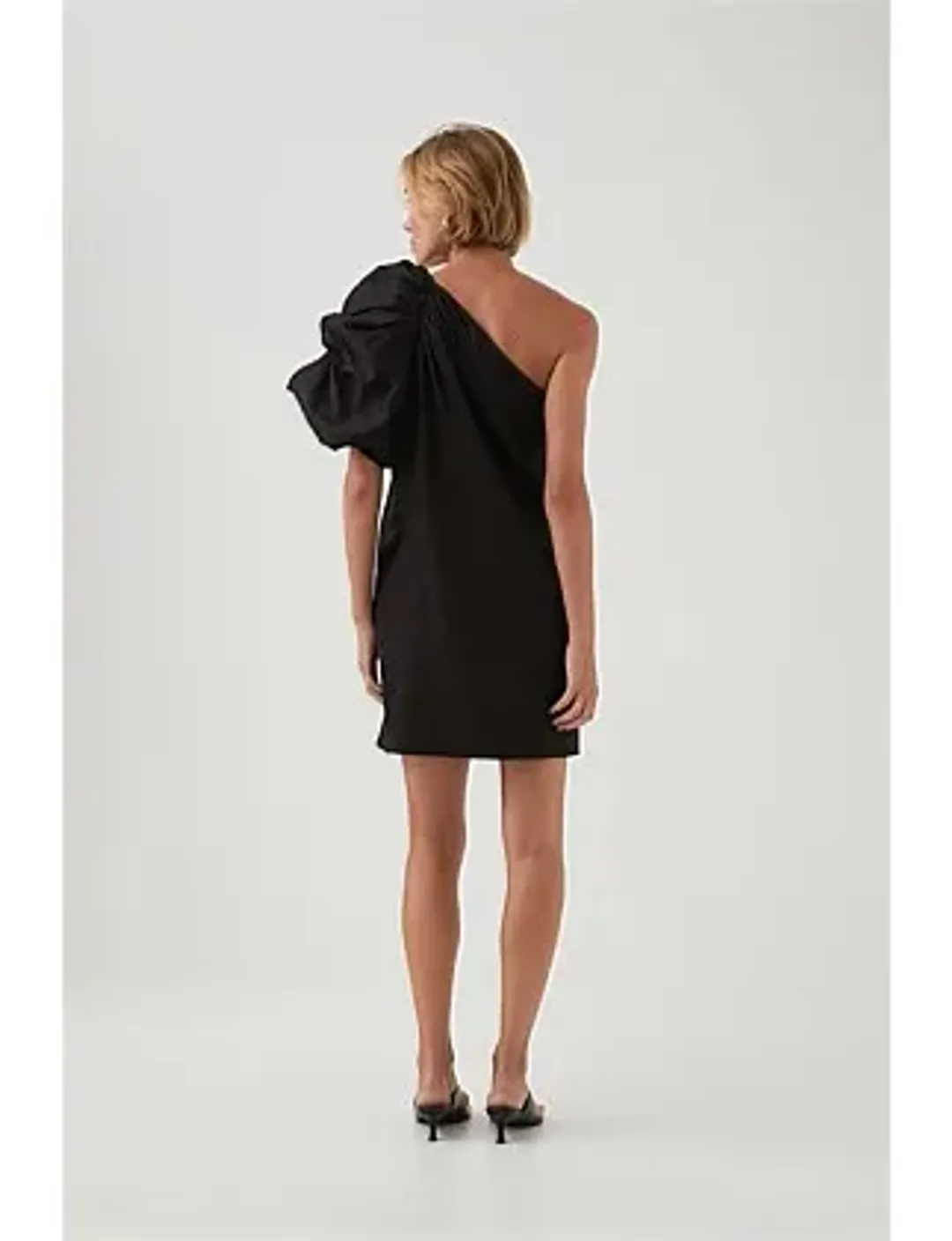 Aje Cira Mini Dress Black Size 8 for rent on The Volte - main image