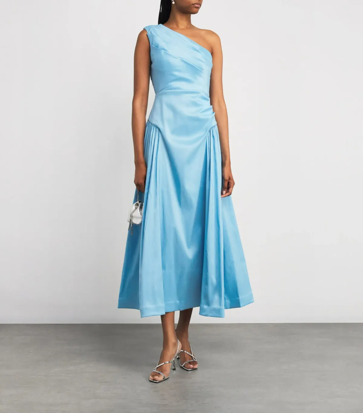 Rachel Gilbert Banksia Midi Dress Blue Size AU 10 - Image 1