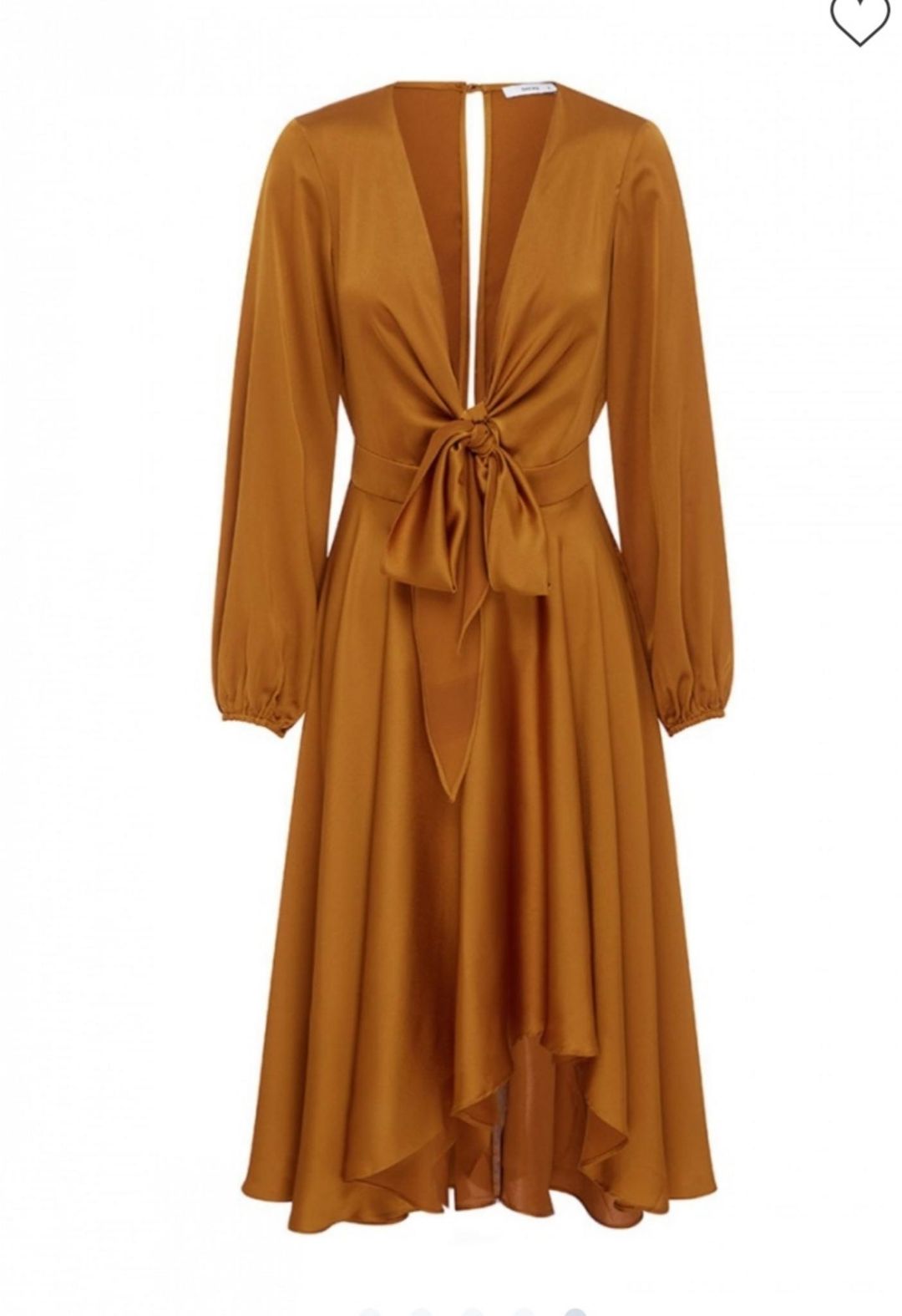 Sheike dress Gold size 6 for rent on The Volte - main image