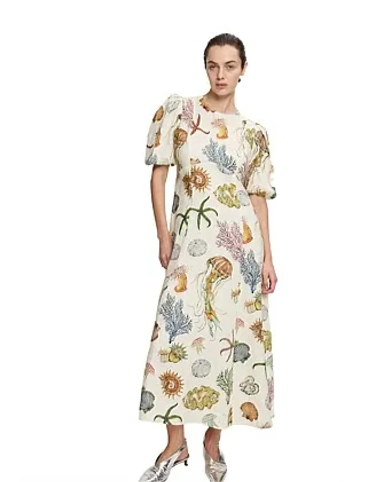 Alemais Sea Midi Dress Size 8 - Image 1