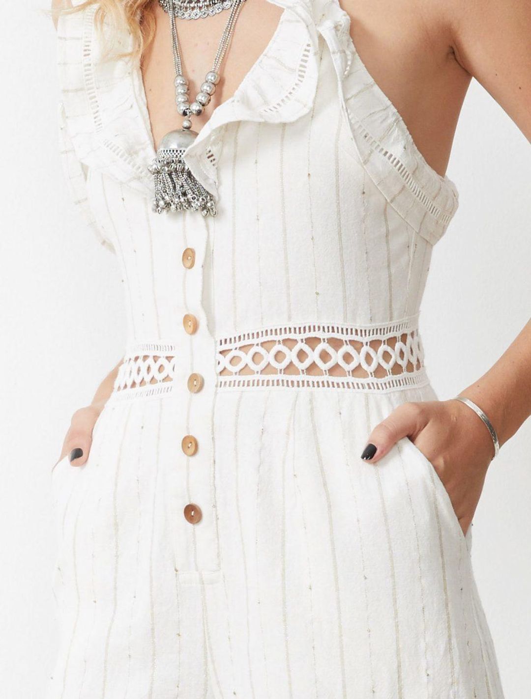 Stevie May Elm Jumpsuit size 10 for rent on The Volte - main image