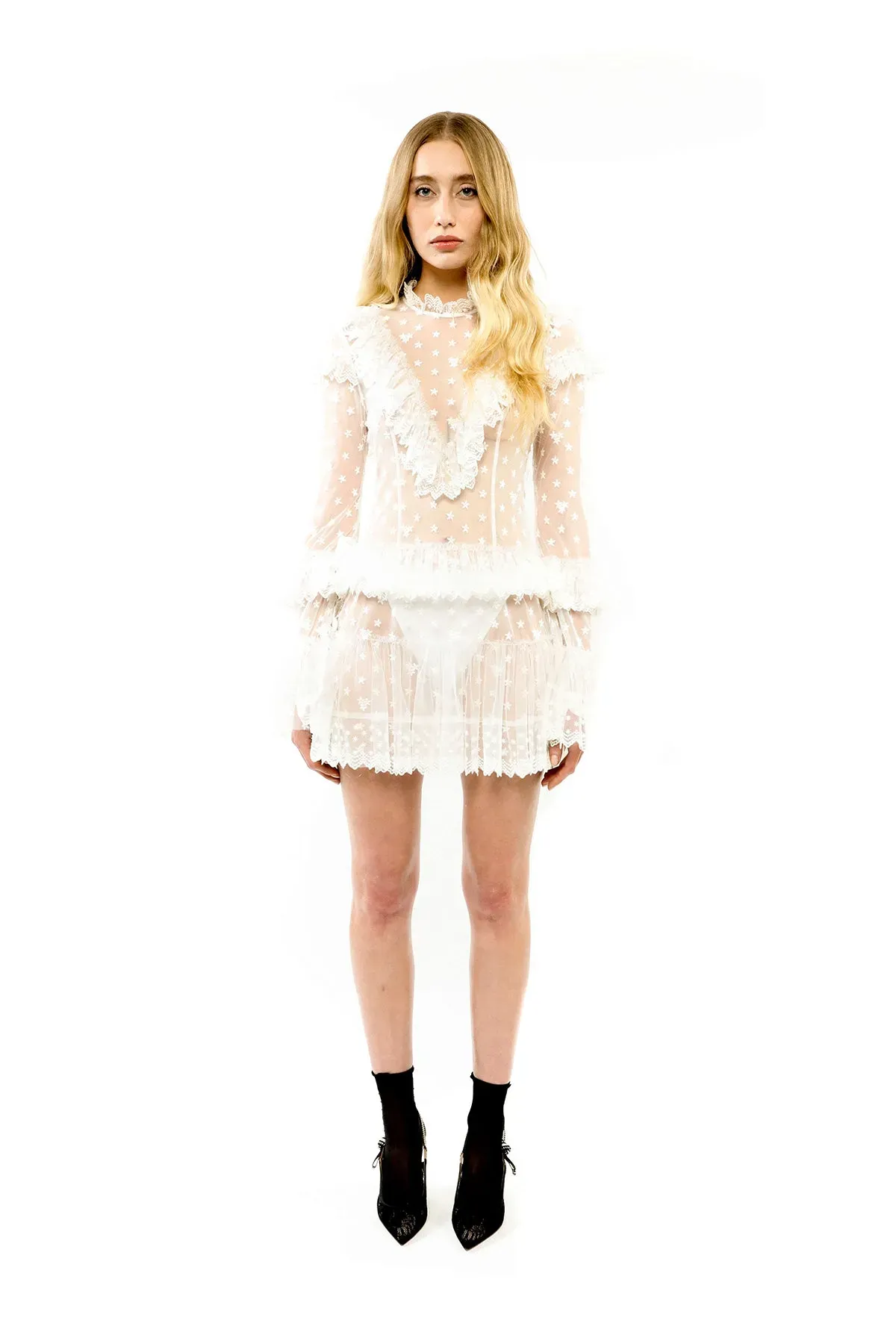 ALICE By Alice McCall Cecilia  Mini Dress in White Size US 10/AU 14 - Image 1