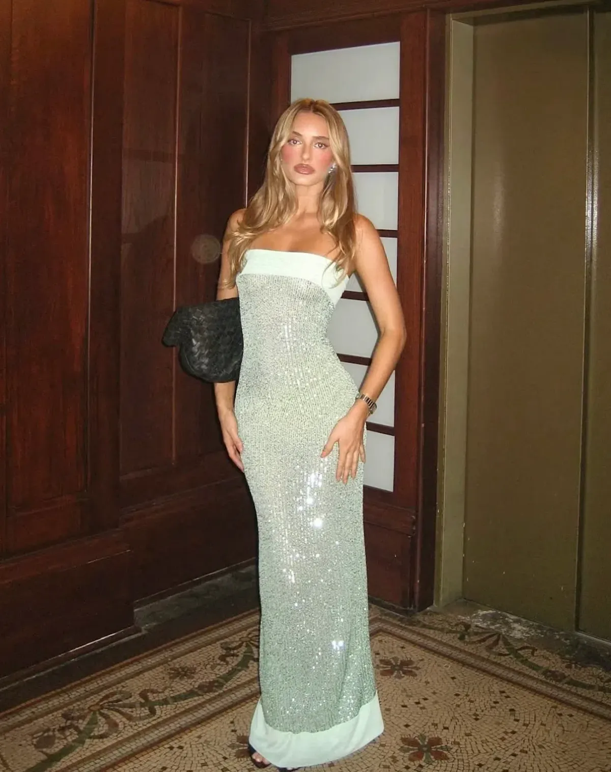 Fait Par Foutch Elizabeth Maxi Dress in  Malachite Size 6/XS - Image 1