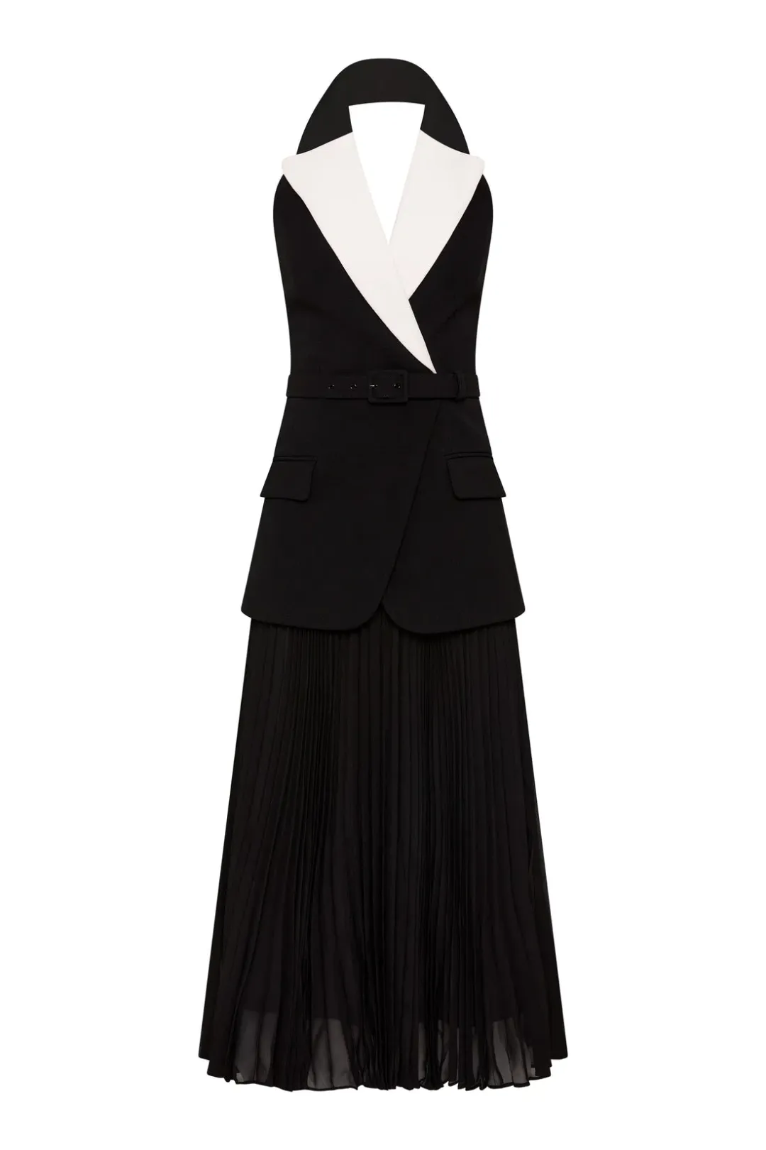 Rebecca Vallance Emma Midi Dress Black Size 10 for rent on The Volte - main image