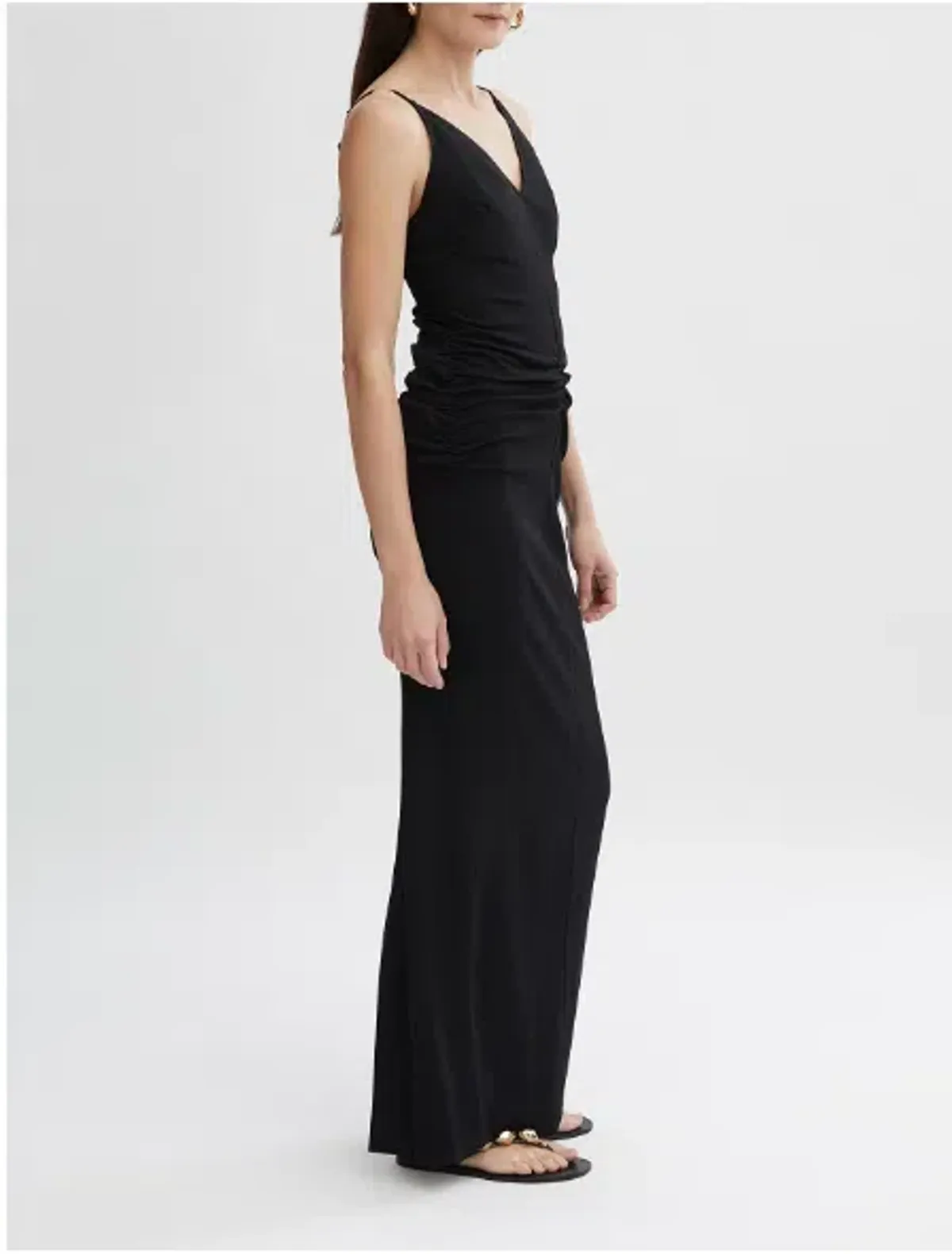 Crepe gown willow black dress  - Image 1