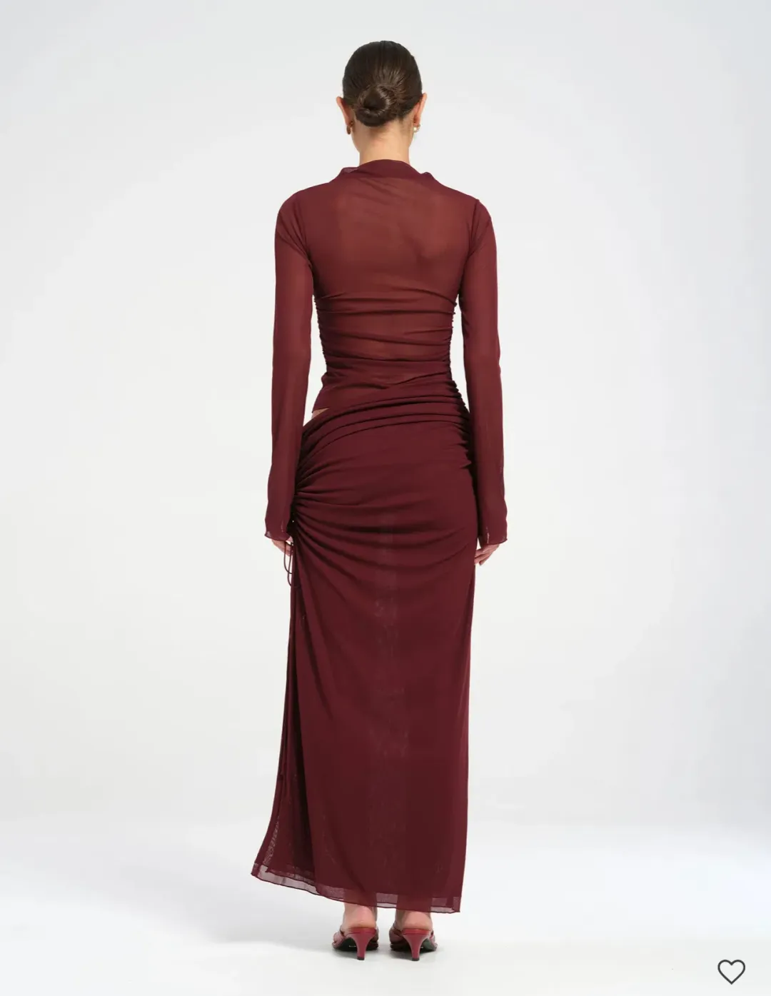 Benni Mable Maxi Dress In Plum Size 8/10 for rent on The Volte - main image