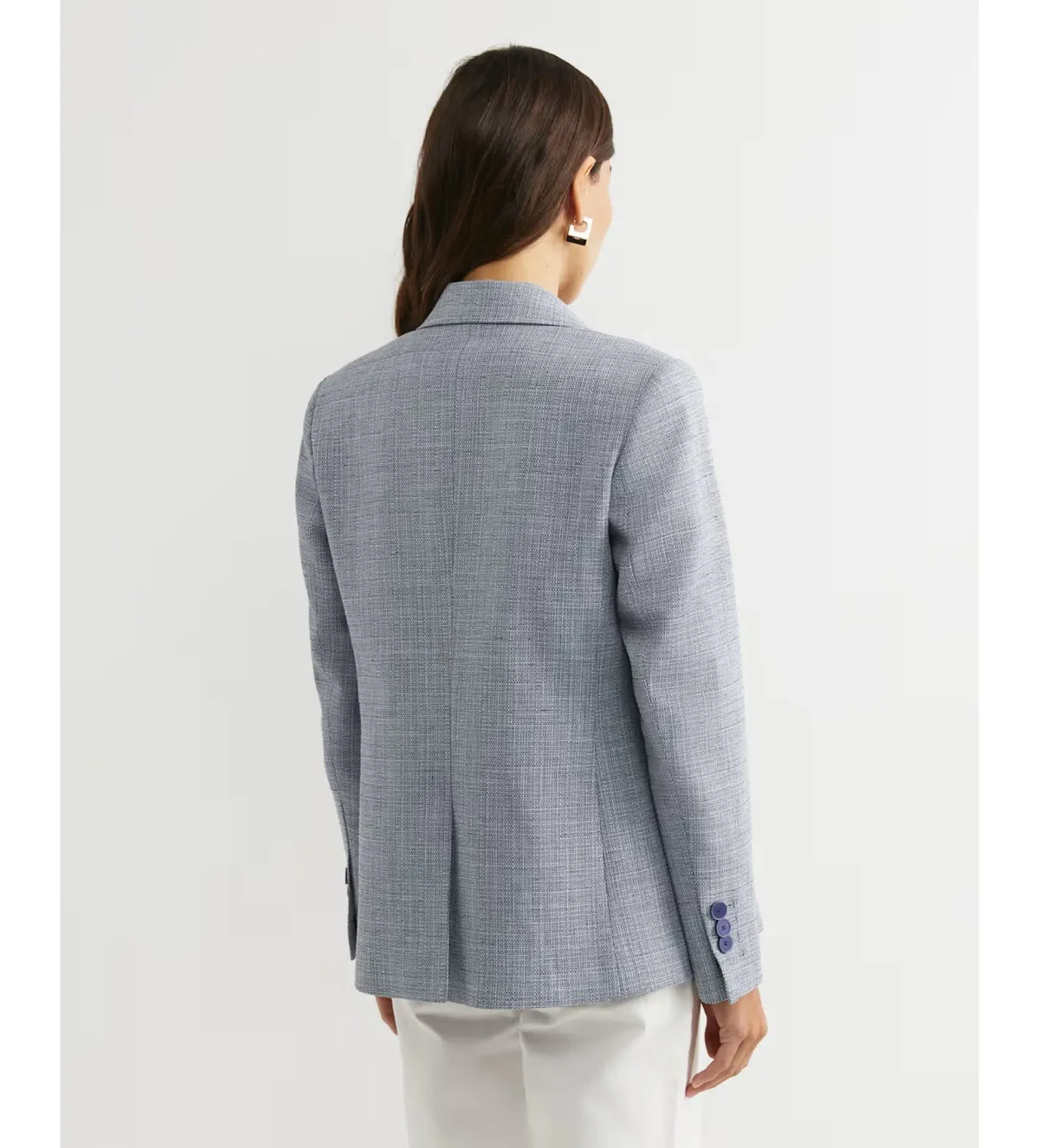 Sportscraft Ammata Blazer Blue Size AU 10 - Image 4