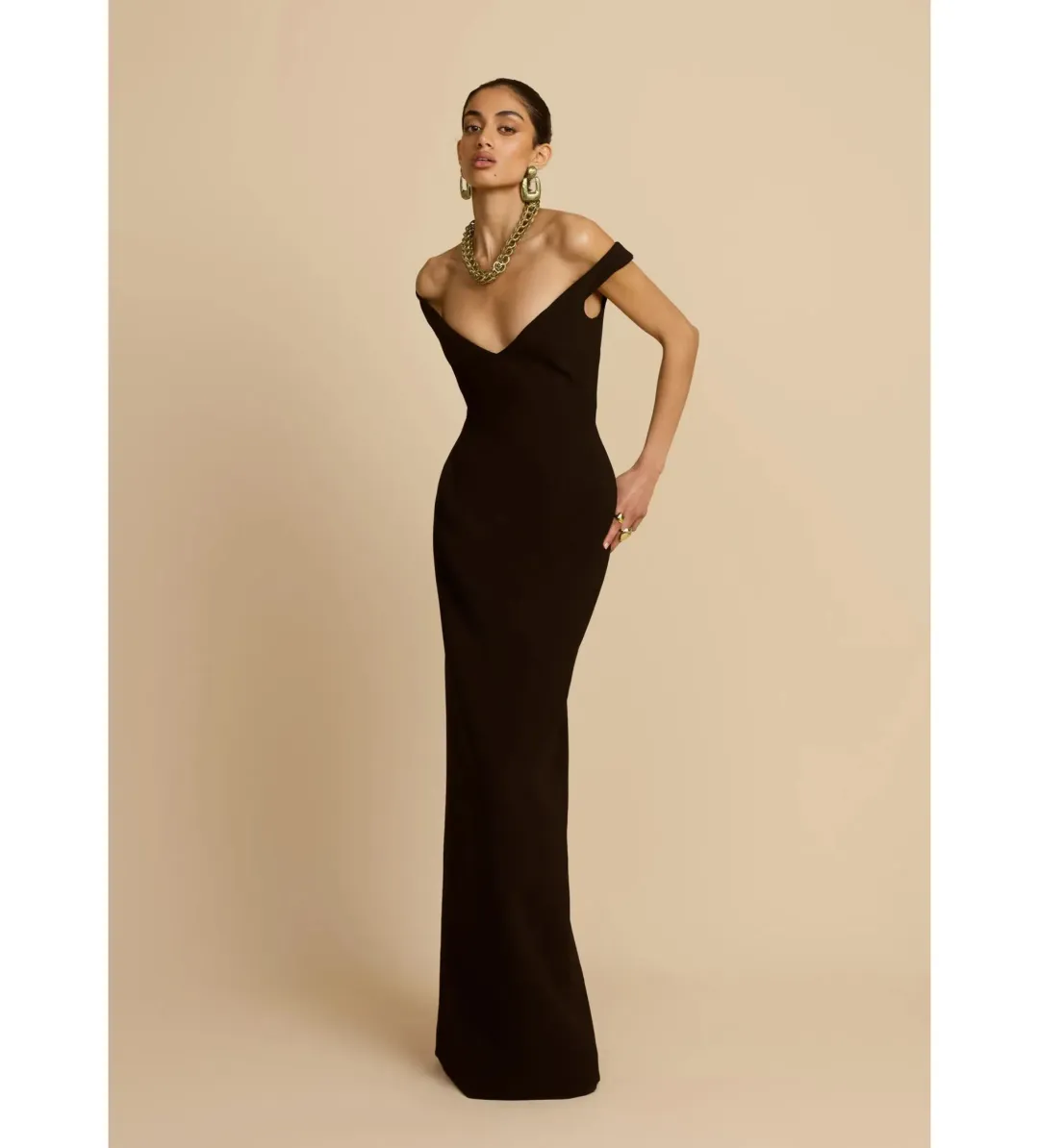 Arcina Ori Ellery Maxi Dress Black Size XS AU 6 for rent on The Volte - main image