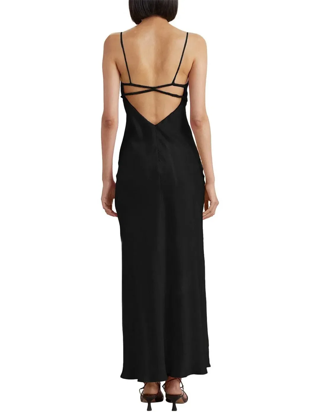 Bec & Bridge Amber Maxi Dress in Black Size AU 6 for rent on The Volte - main image