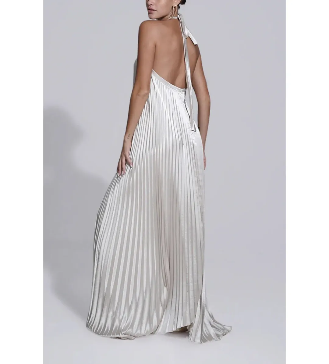 L'Idee Deesse Gown Champagne Size AU 8 for rent on The Volte - main image