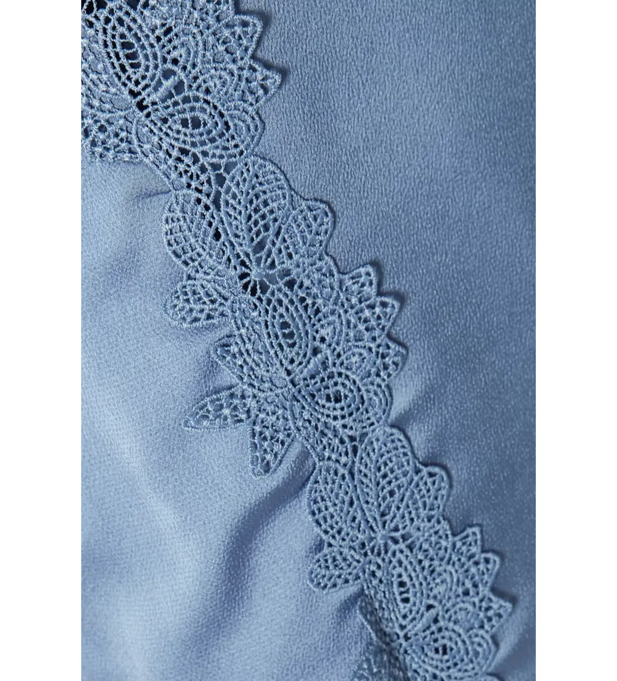 Keepsake The Label Resound Satin Midi Dress Blue Size 6 - Image 3